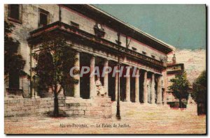 Old Postcard Aix en Provence Courthouse