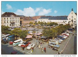 LANDAU / PFALZ, Rathausplatz, Rhineland-Paltinate, Germany, 50-70s