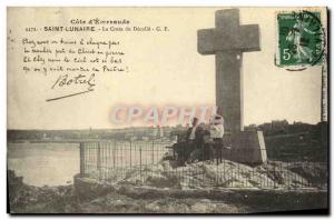 Postcard Old Saint Lunaire The Cross of Decolle