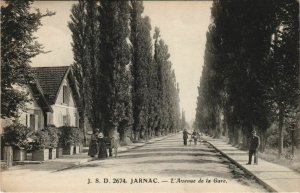 CPA Jarnac Avenue de la Gare FRANCE (1074170)