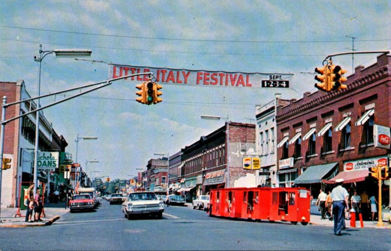 Indiana Clinton Main Street The Little Italy Festival United States