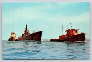 US Navy  The Submariners Memorial  USS Cobia  SS245    Postcard