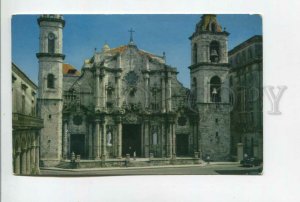 477329 Cuba Habana cathedral Old postcard