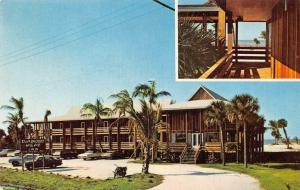 FORT MYERS BEACH FL Florida  DIAMOND HEAD INN MOTEL   Roadside Chrome Postcard