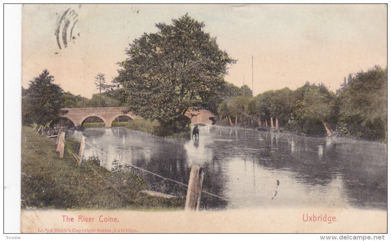 The River Colne, UXBRIDGE (London), England, UK, 1900-1910s