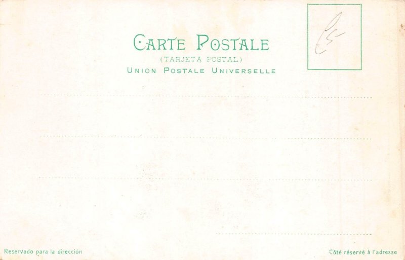 Argentina Coutryside En el Corral Tomando Mate Native Ethnic postcard B837