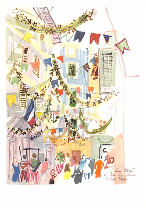 Dufy - Street in Nice