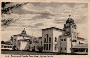 Tanzania Dar-Es-Salaam Government Hospital Vintage Postcard 08.97 
