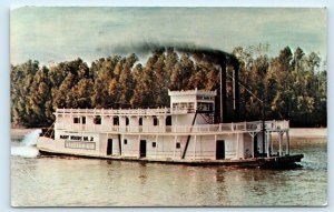 JACKSONPORT, AR Arkansas ~ STEAMBOAT MARY WOODS #2 White River 1972 Postcard