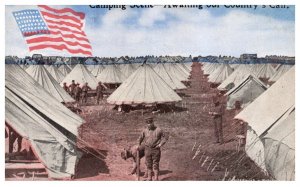 WWI Camping Scene