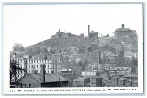 c1905 Mt. Adams Incline and Rockwood Pottery Cincinnati Ohio OH Postcard