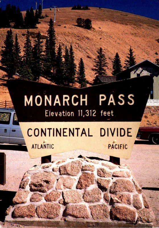 Colorado Continental Diivide Monarch Pass 1993