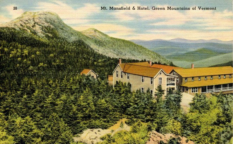 VT - Mt Mansfield and Hotel