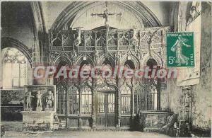 Postcard Old FAOUET chapel Saint Fiacre