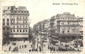 Lot 55 brussels bruxelles the exchange place tram belgium