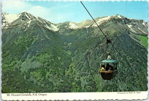 Postcard - Mt. Howard Gondola, N. E. Oregon, USA