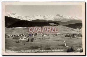 Old Postcard General view Autrans