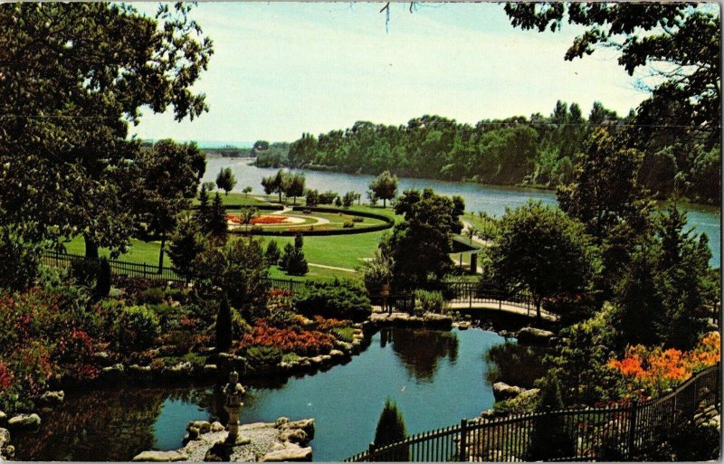 High Park Toronto Ontario Canada Rock Gardens Ponds Grenadier Pond Postcard Vtg