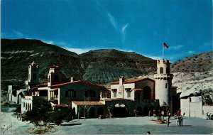 Vtg California CA Death Valley Scotty's Castle National Monument Postcard