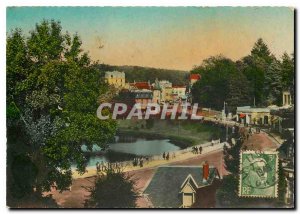 Modern Postcard Bagnoles de l'Orne Orne Streets Casinos