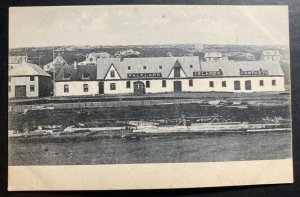 Mint Original Real Picture Postcard Falkland Islands Company View 