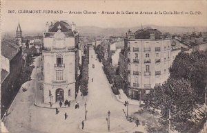 France Clermont-Ferrand Avenue Charras Avenue de la Gare et Avenue de la Croi...