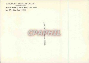 Postcard Modern Museum Calvet Avignon Blanchet (Louis Gabriel) 1705 1772 St. ...