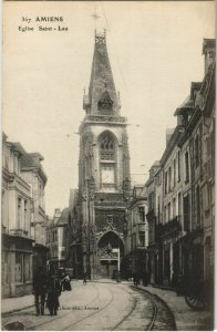 CPA AMIENS Eglise St-Leu (17813)