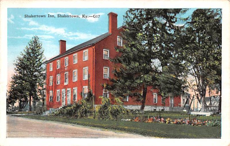 Shaker town Inn Shakertown, Kentucky USA Unused 