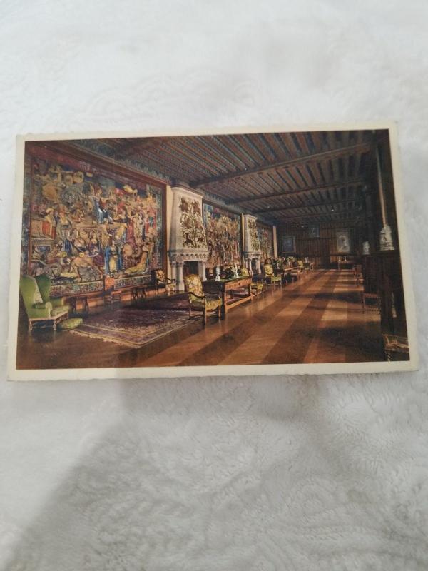 Antique postcard Tapestry Gallery - The Flemish Tapestries Biltmore House