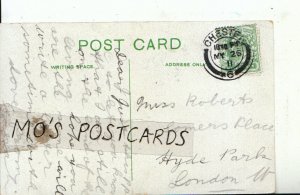 Genealogy Postcard - Roberts - 2 Somers Place - Hyde Park - London W - Ref 8097A