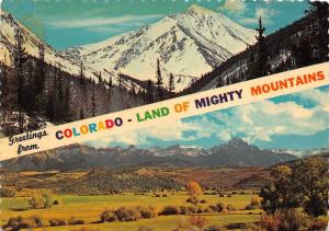 B52204 Colorado Rocky Mountains  usa