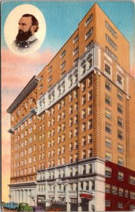 West Virginia Clarksburg The Stonewall Jackson Hotel 1959