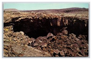 Shoshone Ice Caves Entrance Shoshone Idaho ID UNP Chrome Postcard P28