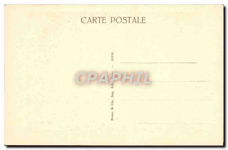 Old Postcard Louvre Museum Corot J B A Matinee