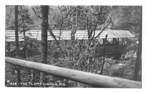 J51/ Lincoln New Hampshire RPPC Covered Bridge Postcard c1950s 146