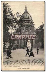 Old Postcard Paris Sorbonne