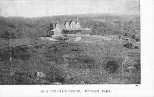 Putnam Park Old Put Club House, Conneticut Postcard