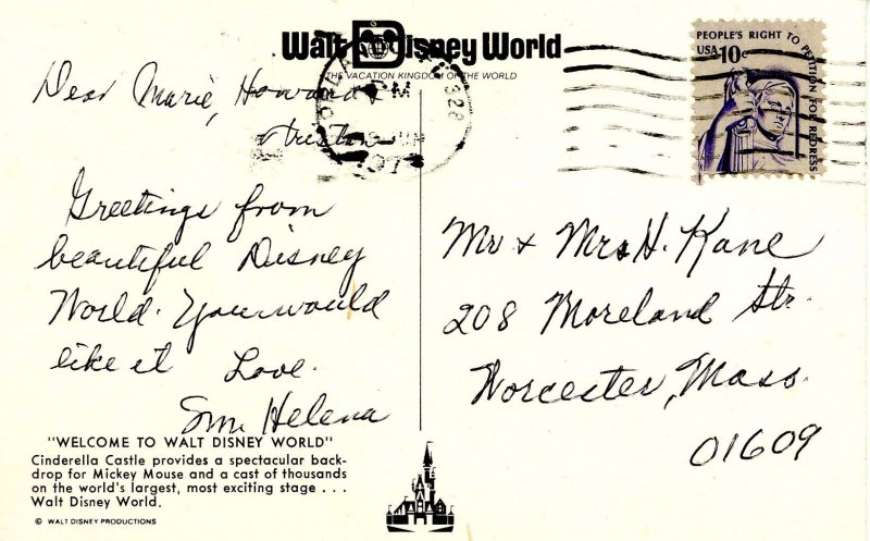 FL - Orlando. Walt Disney World. Cinderella Castle