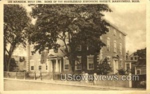 Lee Mansion - Marblehead, Massachusetts MA  