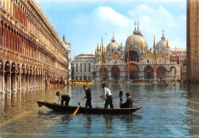 Venezia, Venice, Italy - Exceptional High Tide