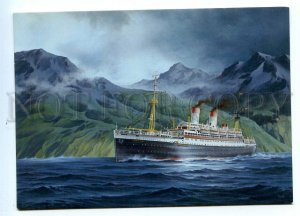 495689 Germany Ship Monte Rosa Old postcard