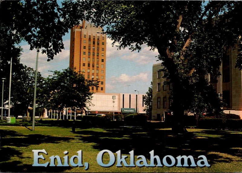 Oklahoma Enid Town View 2000