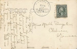 Group dressed for Chautauqua c 1915 rppc am89