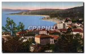 Old Postcard Sainte Maxime Sur Mer general view