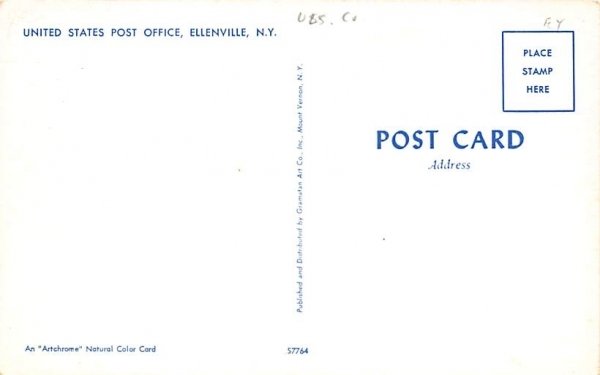 US Post Office Ellenville, New York