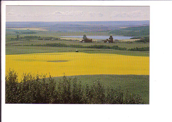 Prairie Scene, Prongua Saskatchewan Canada Post Matching 8 Cent Stamp Series