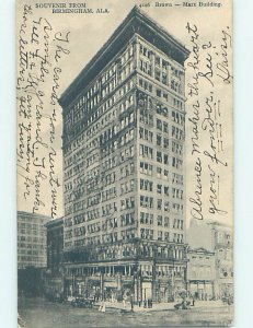 Pre-1907 BUILDING SCENE Birmingham Alabama AL AE9101