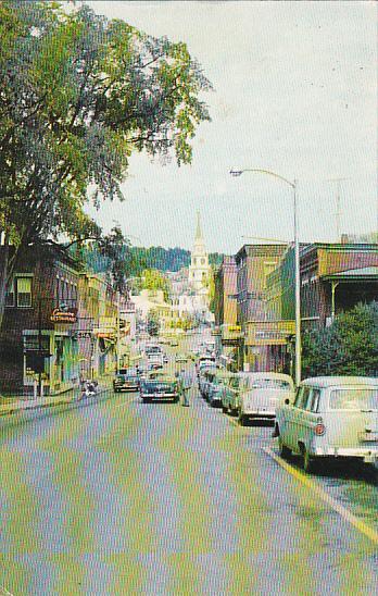 Main Street Middlebury Vermont 1958
