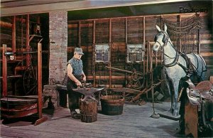 KS, Topeka, Kansas State Historical Society, Blacksmith Shop, Forge